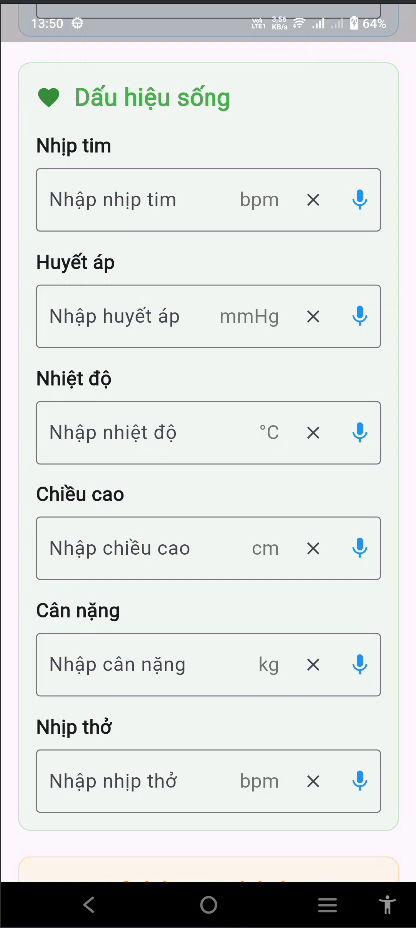 Giao diện Điện thoại Android